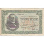 Espanha 50 Pesetas 1940